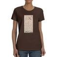 thumbnail image 1 of Blush Chinoiserie I T-Shirt Women -Naomi McCavitt Designs, Female XX-Large, 1 of 4