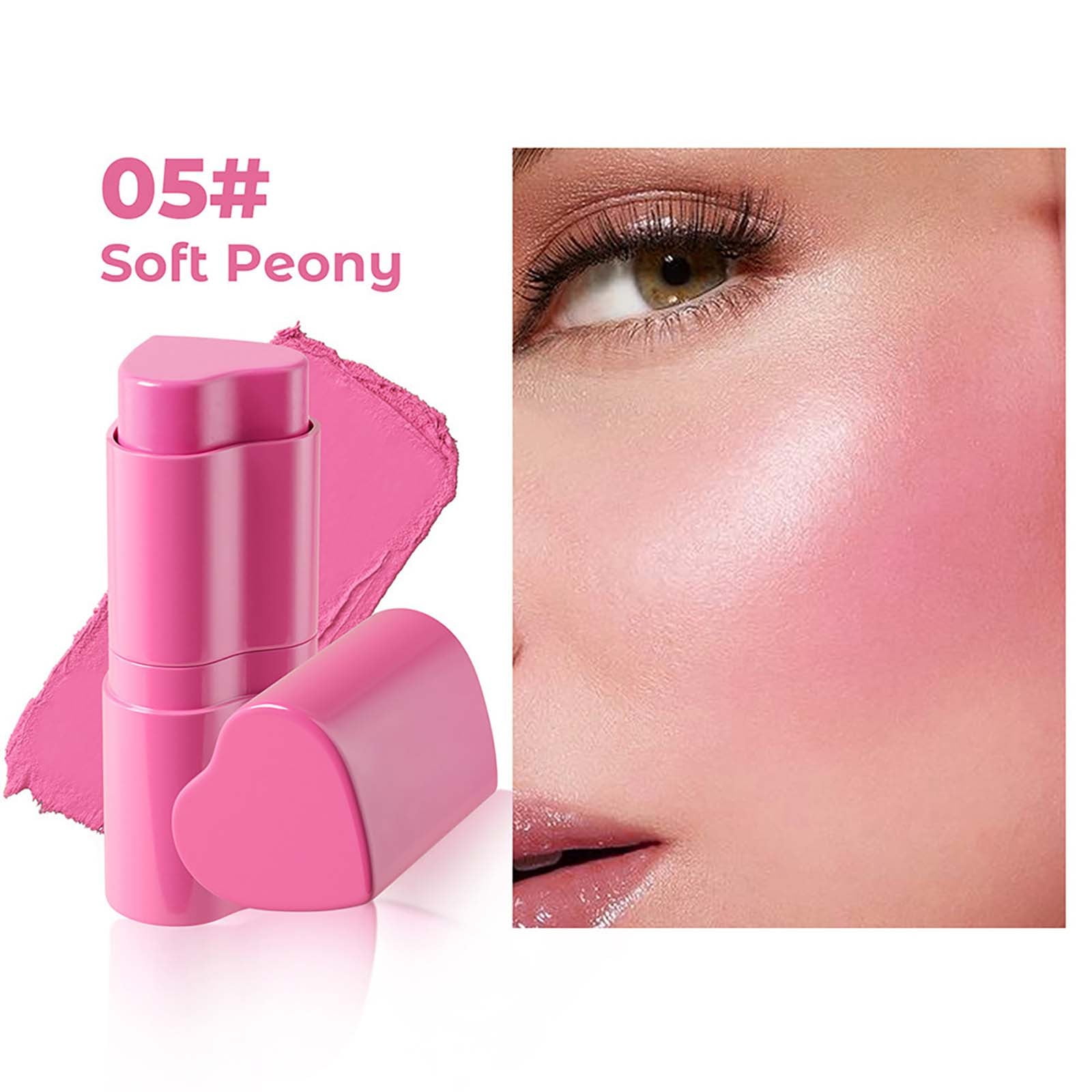 Blush Clearance Sale!Cream Blush Stick for Cheeks Lips Tint Eyes Face