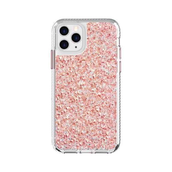 Protective And Pretty Fleck Pink Case Made For iPhone 11 Pro Max