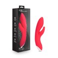 thumbnail image 1 of Blush Hop Jessica Rabbit G-Spot + Clitorial Stimulating Cerise 8-Inch Ultrasilk Silicone Rechargeable Rabbit Vibrator, 1 of 11