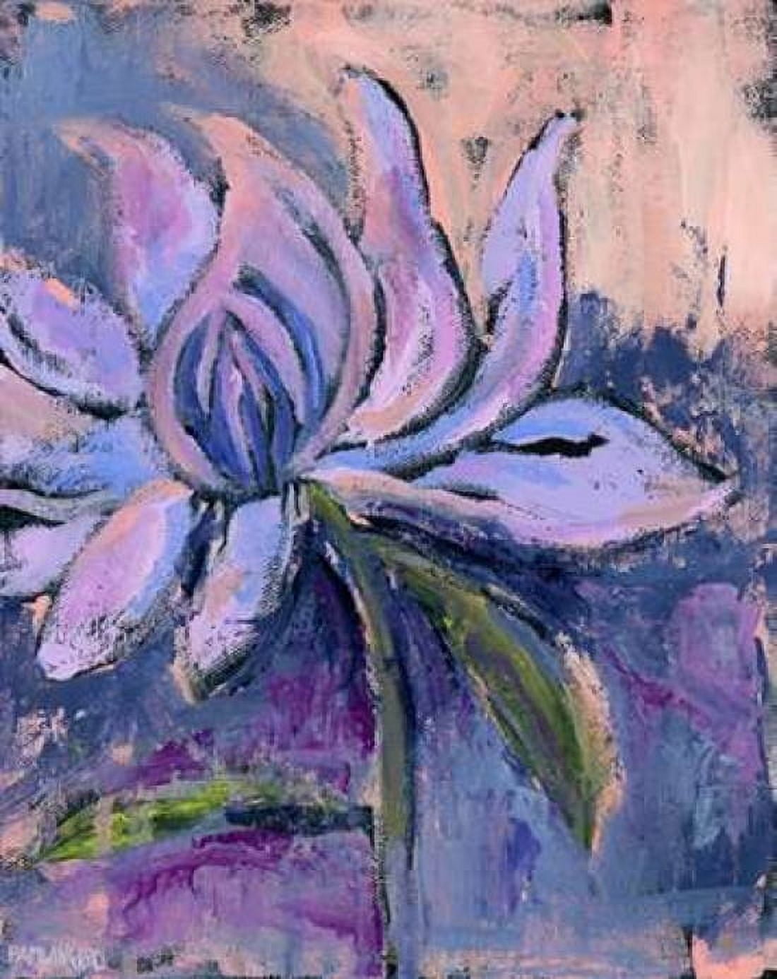Blush Lily Canvas Art - Pamela J Wingard (24 x 30)