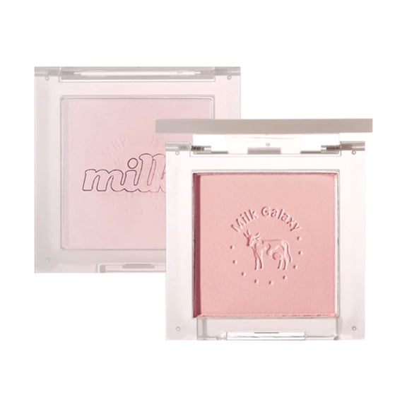 Blush Milk Galaxy Soft Mist Plate Small And Portable Natural Nude Makeup Paste Milk Tea Rouge Light Luxury Powder Bright Makeup Beauty Clearance Back to school wedding gifts