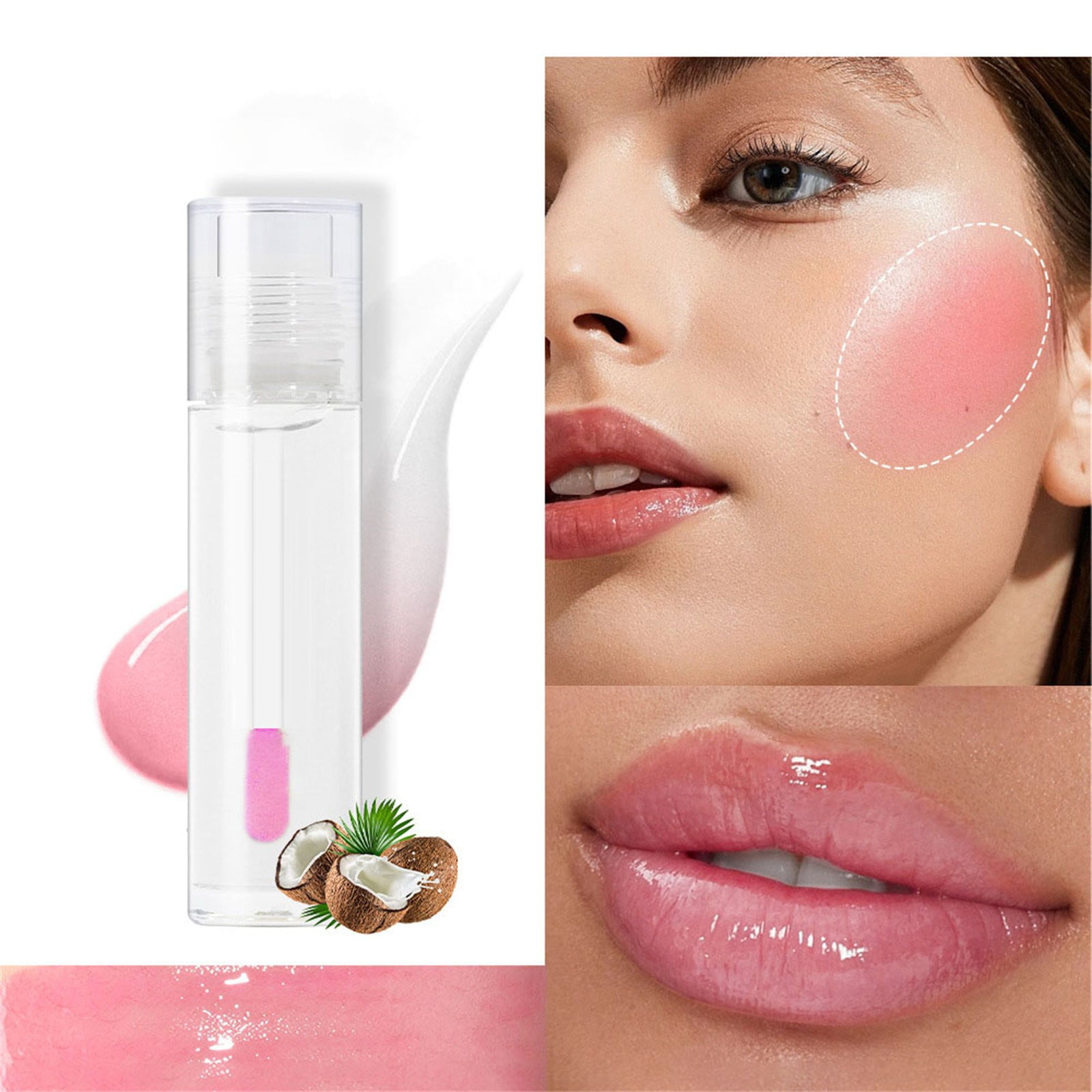 Blush Oil Rosy Does Not Drop Color Temperature Change Liquid Natural