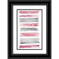 thumbnail image 1 of Blush Paint Streaks 2x Matted 18x24 Black Ornate Framed Art Print by Prime, Marcus, 1 of 2