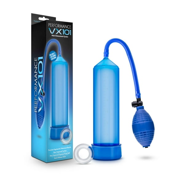 Blush Performance Vx101 Male Enhancement Pump - Blue