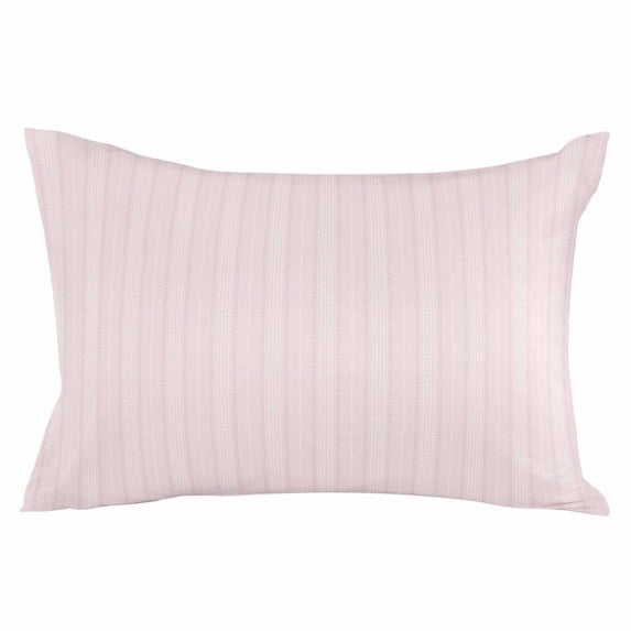 Blush Pink Line Striped Throw Pillow Cover 20 x 36 Inch Decorative Pillow Cover Farmhouse Pink Stripes Lumbar Pillowcase Seasonal Rectangle Cushion Case for Couch Sofa Bed Living Room