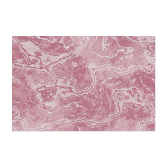 Blush Pink Marble Texture - Digital Art Abstract Geometric Modern Art Pattern Minimalist Pastel Surrealism Unframed Wall Art Print 20 x 30 inches