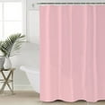 thumbnail image 1 of Blush Pink Pure, Bathroom Curtain 72 Inch Shower Curtain with Hooks, Romantic Contemporary Minimalist Solid Waterproof Polyester Bath Curtain Washable Bathtub Curtain 72''x 72'', 1 of 6