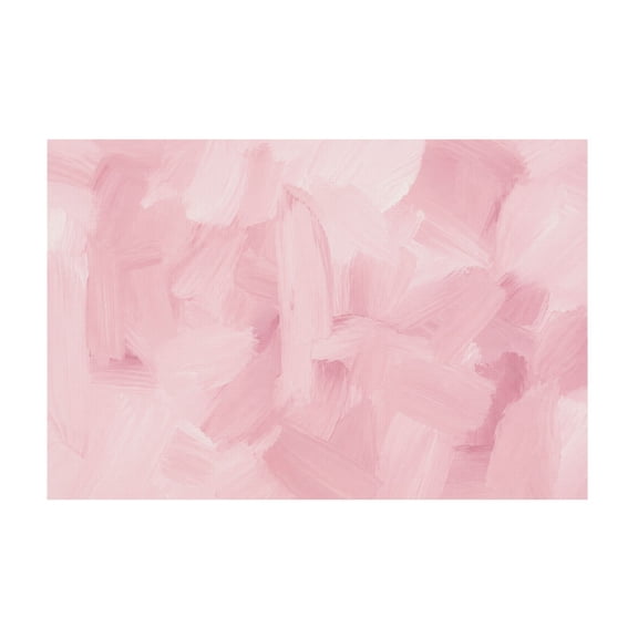 Blush Pink and White Abstract Texture Canvas Wall Art for Living Room Modern Home Decor 12*18in