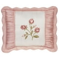 thumbnail image 1 of Blush Rose Embroidered Sham King Sham 20 x 36 Inches, 1 of 4