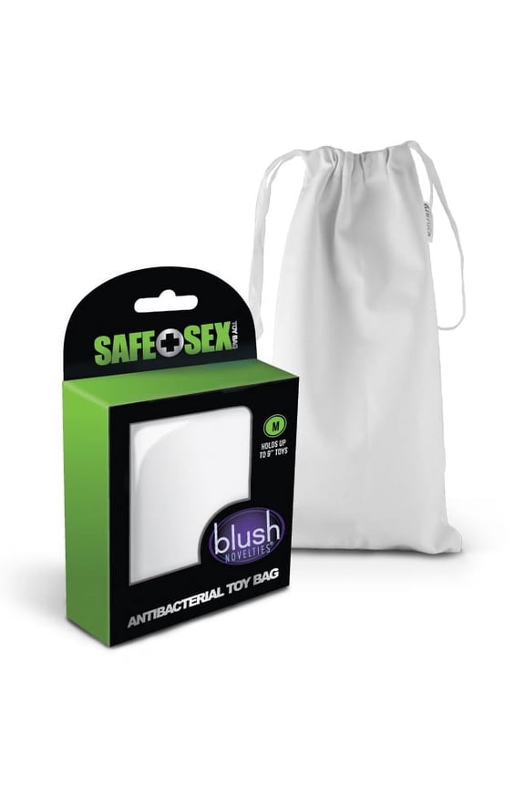 Blush Safe Sex Antibacterial Toy Bag - Medium