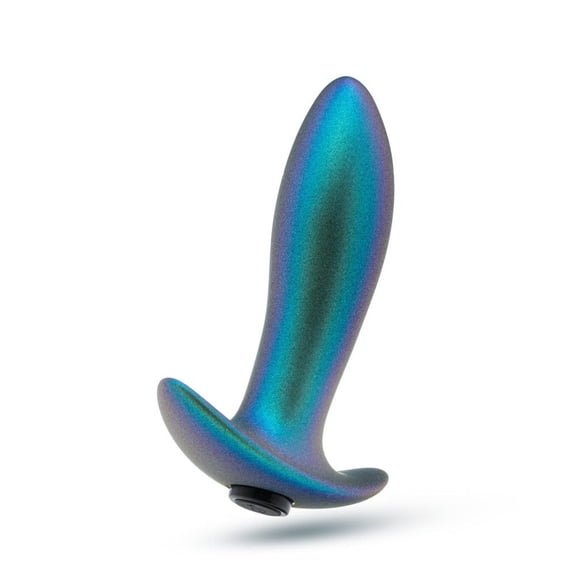 Blush Vibrating Plug with Secure Base and Multiple Settings, Teal