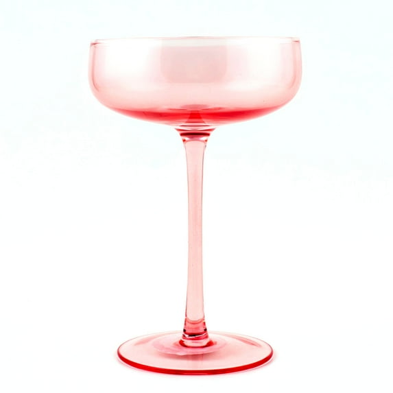 Blush Vintage Style Champagne Coupe Glass