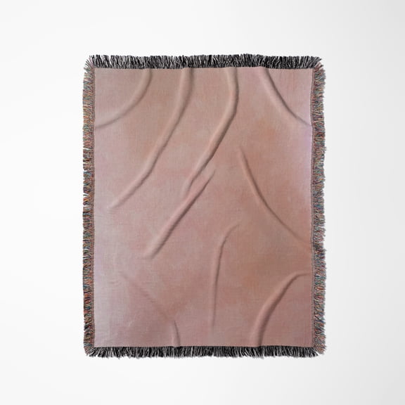 Blush Wash, Woven Blanket