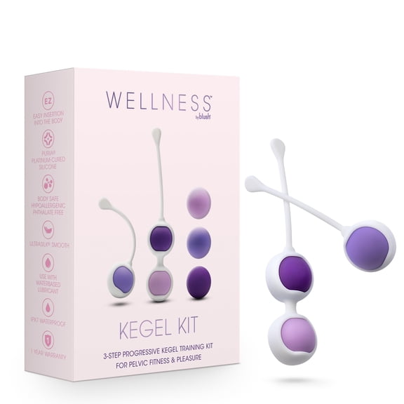 Blush Wellness Kegel Training Kit - Purple