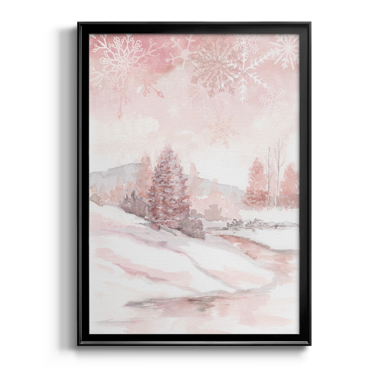 Blush Winter Premium Framed Print - Ready to Hang