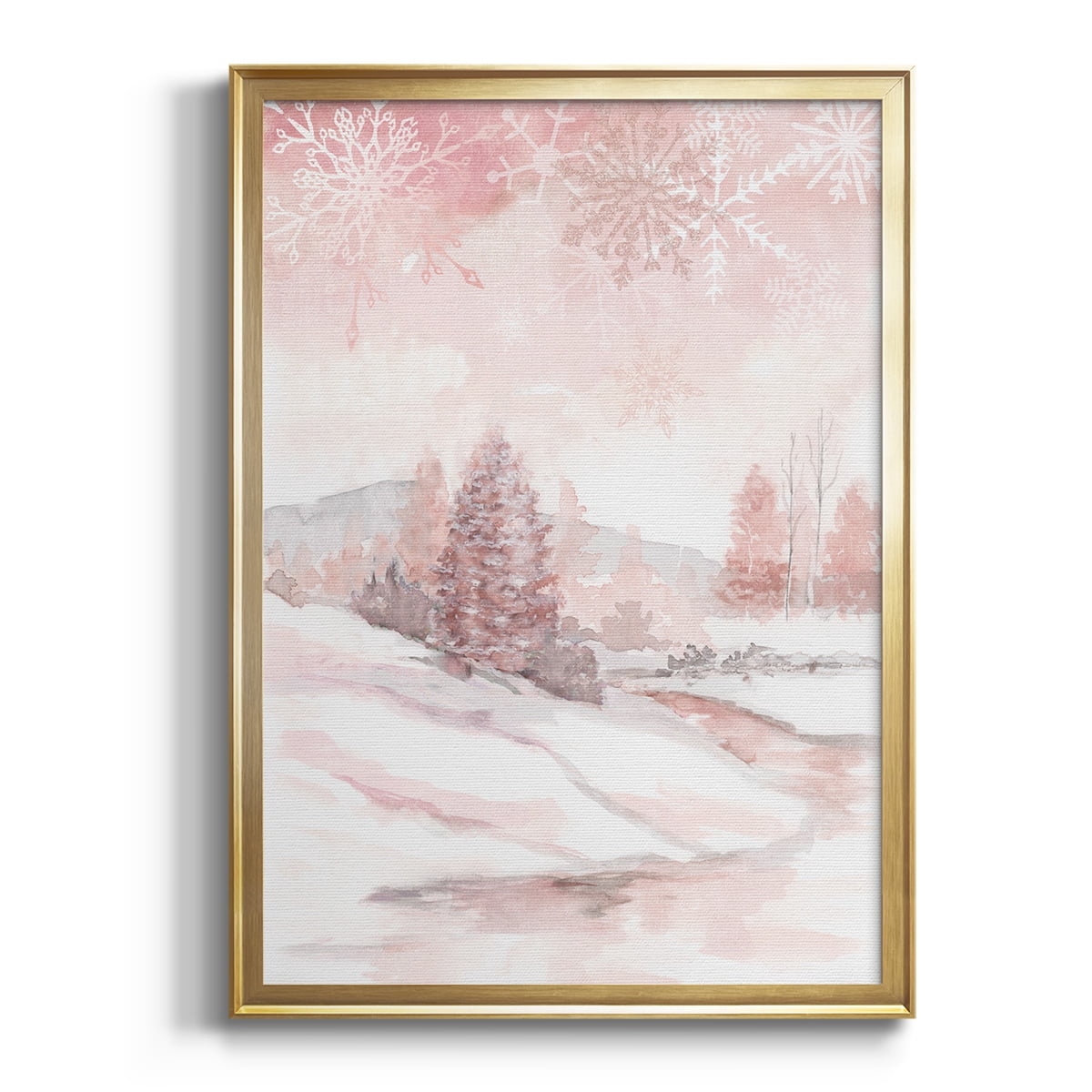 Blush Winter Premium Framed Print - Ready to Hang