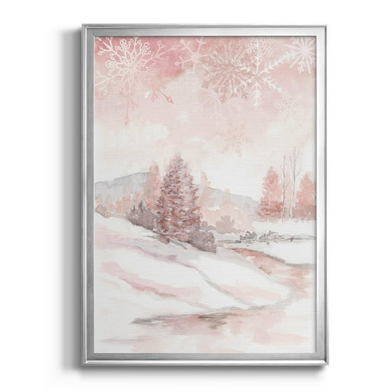 Blush Winter Premium Framed Print - Ready to Hang