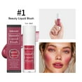 thumbnail image 1 of Blushed Liquid Blush BlushLily - Dewy Tint Cheeks Makeup Glow Pigment Effortless Beauty Long Lasting Cosmetics Soft Creamy Natural Buildable All Skin Color Light Flawless Finish Blend, 1 of 3