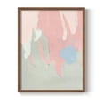 thumbnail image 1 of Blushing Abstract I Framed Print in Brown Solid Wood Framed Print No Nail Hanging, 1 of 6
