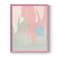 thumbnail image 1 of Blushing Abstract I Framed Print in Pink Solid Wood Framed Print No Nail Hanging, 1 of 6