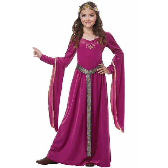 Blushing Medieval Princess Child Costume