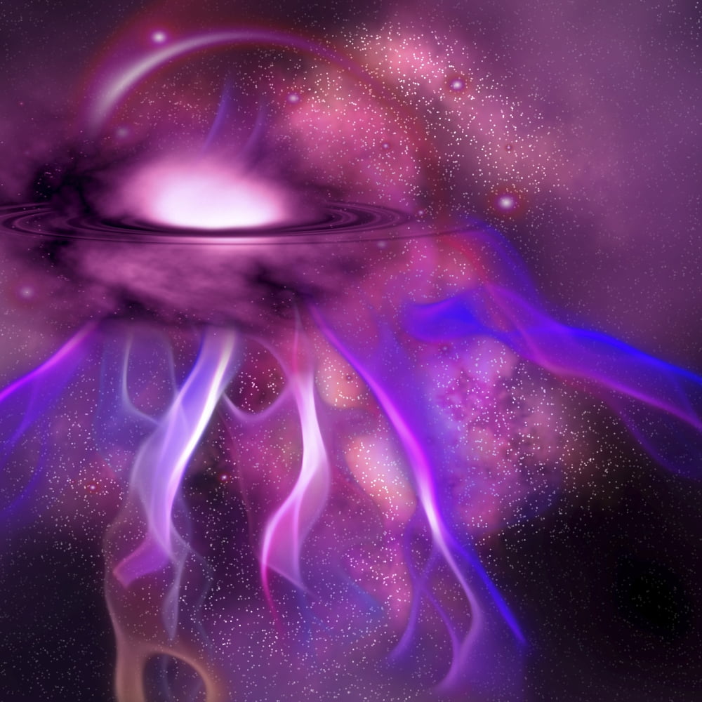Blushing Nebula Canvas Art - Corey FordStocktrek Images (29 x 29)