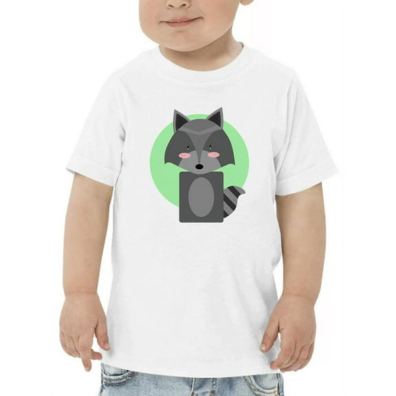 Blushing Raccoon T-Shirt Toddler -Image by Shutterstock,  5 Toddler