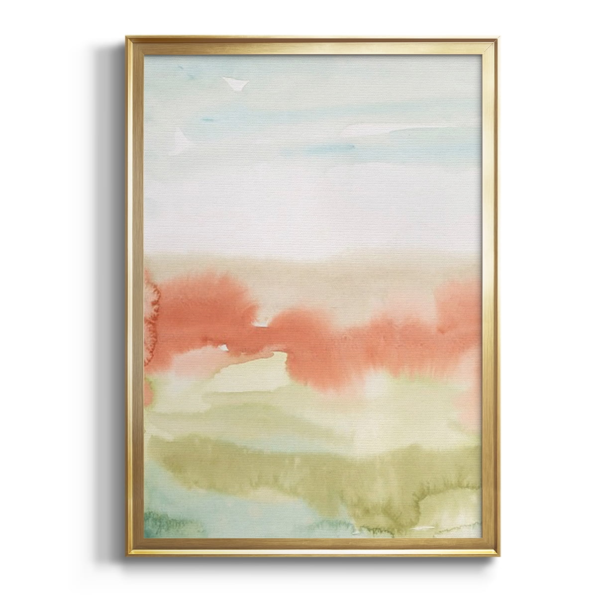 Blushing Sunrise I Premium Framed Print, in Gold, Black, or Silver - Ready to Hang