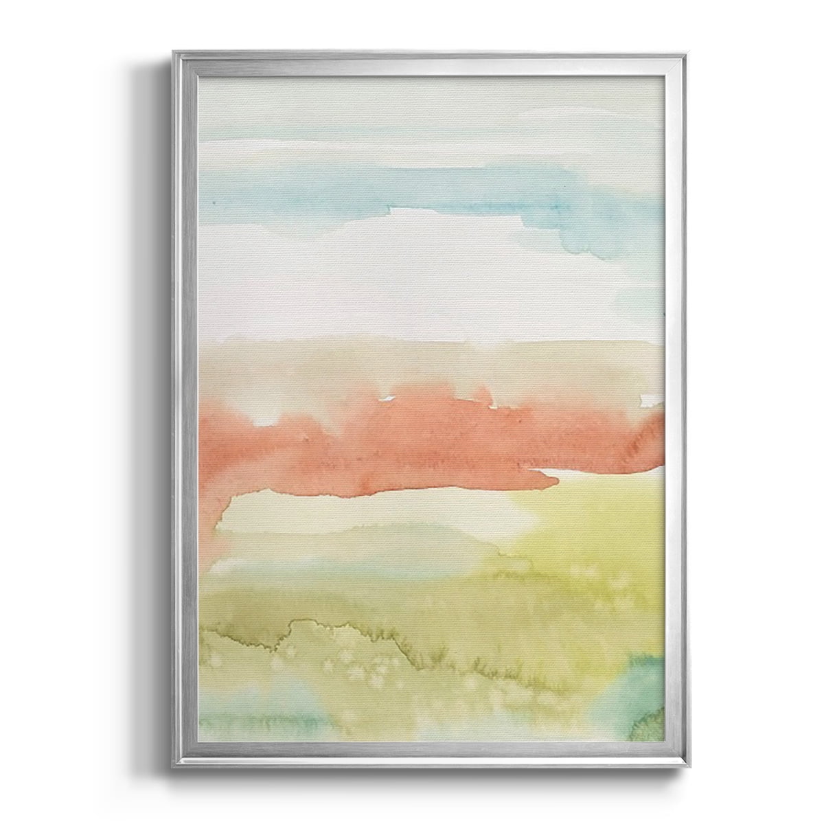 Blushing Sunrise II Premium Framed Print, in Gold, Black, or Silver - Ready to Hang
