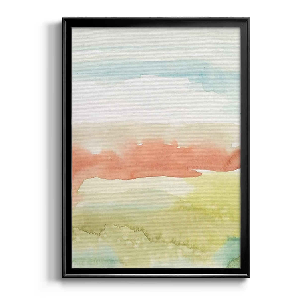 Blushing Sunrise II Premium Framed Print, in Gold, Black, or Silver - Ready to Hang
