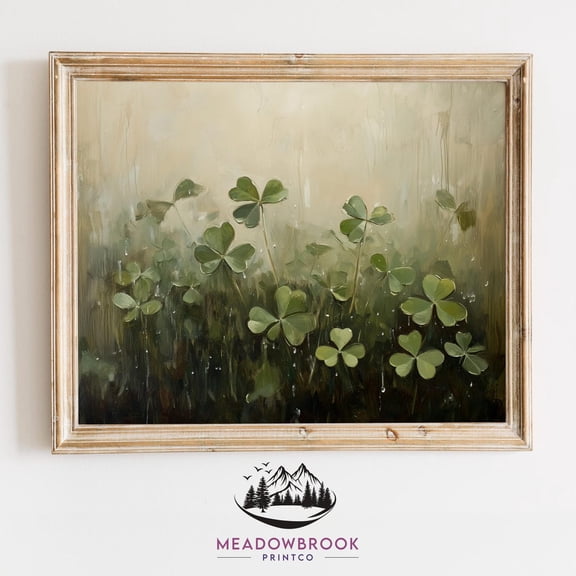 Blushing Tulips In Gentle Breeze - Spring Printable, Easter Floral Painting, Cottagecore Wall Art, Pastel Country Decor Digital Art 1065, Unframed Poster Size 16x24