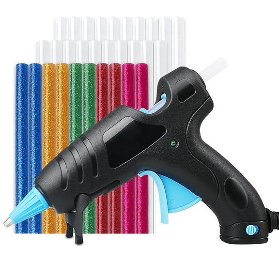 Blusmart Mini Hot Glue Gun Kit with 30 Sticks