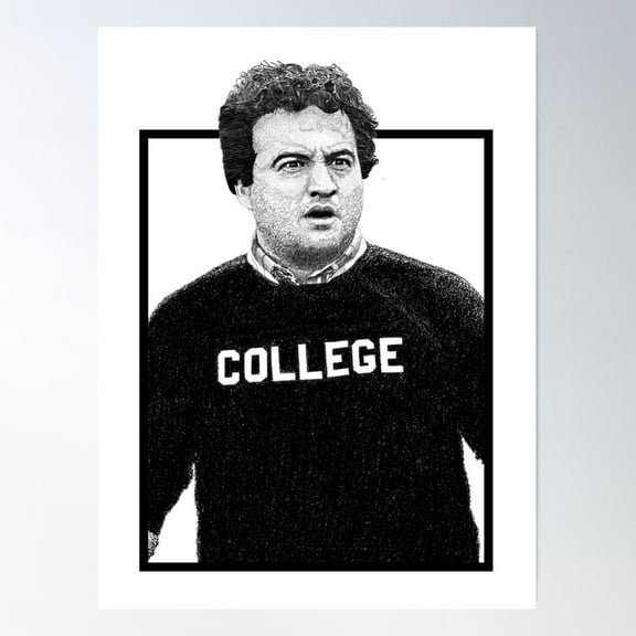 Bluto Animal House | John Belushi College Poster Wall Art, Modern Wall Decor For Living Room Bedroom, 16x24 UNFRAMED