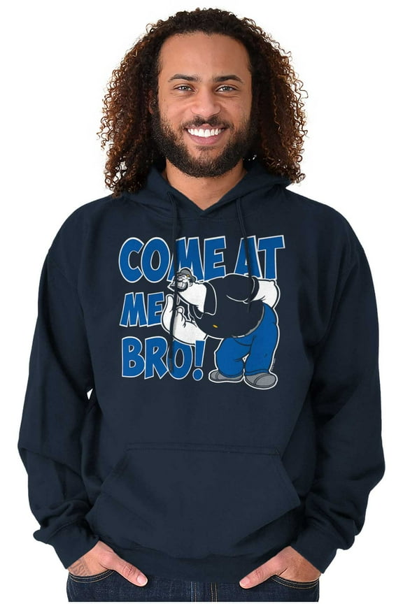 Bluto Come At Me Bro Funny Meme Hoodie Sweatshirt Women Men Brisco Brands M
