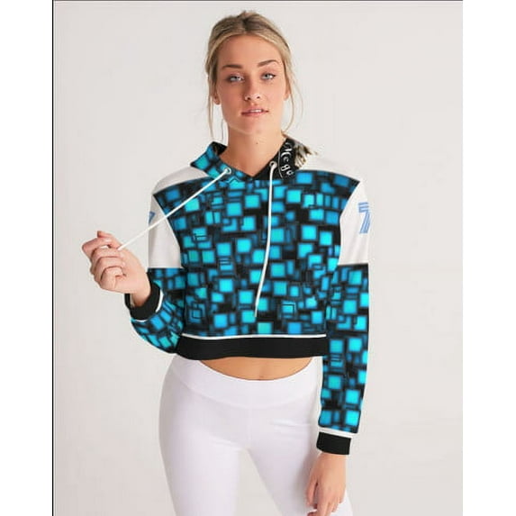 Bluvia Women's Cropped Hoodie