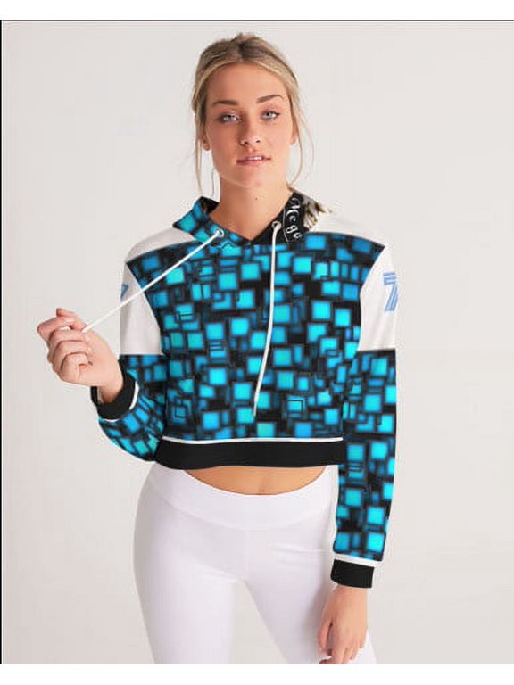 Bluvia Women's Cropped Hoodie