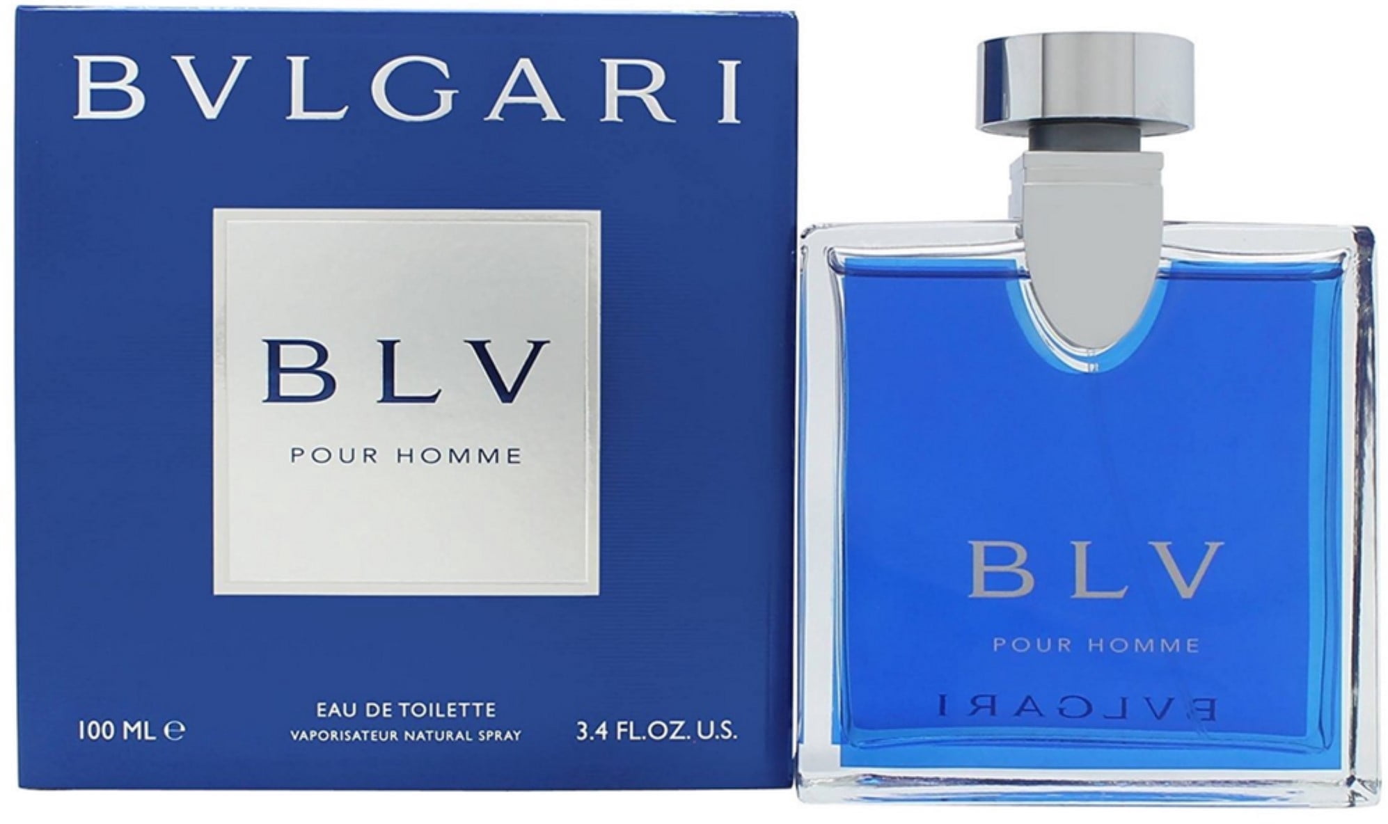 BVLGARI ブルガリ BLV ブルー POUR HOMME 100ml Bvlgari BLV Pour Homme Eau De Toilette Wood Essence Men's Perfume