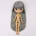 thumbnail image 1 of Blyth Doll Posable BJD Doll with 19 Joints, 4 Pairs of Interchangeable Eyes, Glossy Face & Tan Skin Dark Skin, Multi-Color Hair Style Options - Perfect Christmas Gift for Girls, 1 of 3
