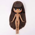 thumbnail image 1 of Blyth Doll Posable BJD Doll with 19 Joints, 4 Pairs of Interchangeable Eyes, Glossy Face & Tan Skin Dark Skin, Multi-Color Hair Style Options - Perfect Christmas Gift for Girls, 1 of 2