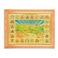 thumbnail image 1 of Bm Traders 24 Jain Tirthankara Golden Foil Photo In Gold Artwork Frame Big (14 X 18 Inches) Religious Gifting, 1 of 3