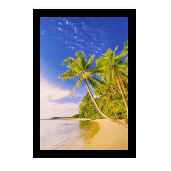 Bm Traders Beach Beauty View Wall Sticker Poster Print Without Frame (20 X 28 Inches) OR (50.80 Cm X 71.12 Cm) Religious Gifting