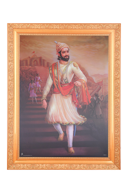 Bm Traders Chhatrapati Shivaji Maharaj Vintage Collection 5 Dimensional ...