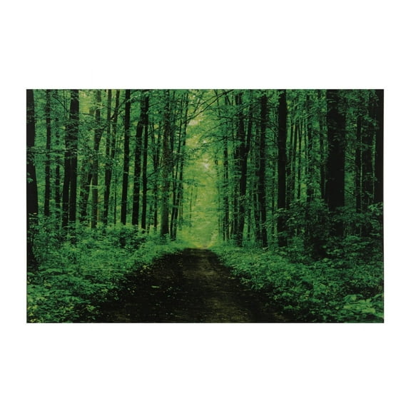Bm Traders Green Forest Wall Sticker Poster Print Without Frame (24 X 48 Inch) OR ( 2 X 4 Feet) Art Dcor Only Poster