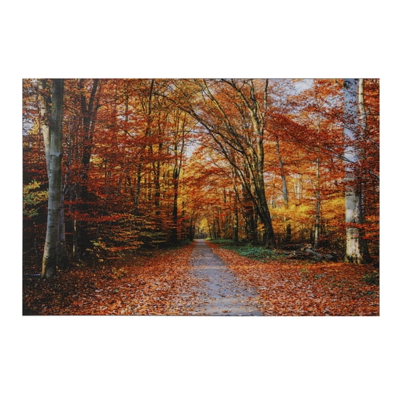 Bm Traders Vastu Forest Road Wall Sticker Poster Print Without Frame (24 X 48 Inch) OR ( 2 X 4 Feet) Art Dcor Only Poster