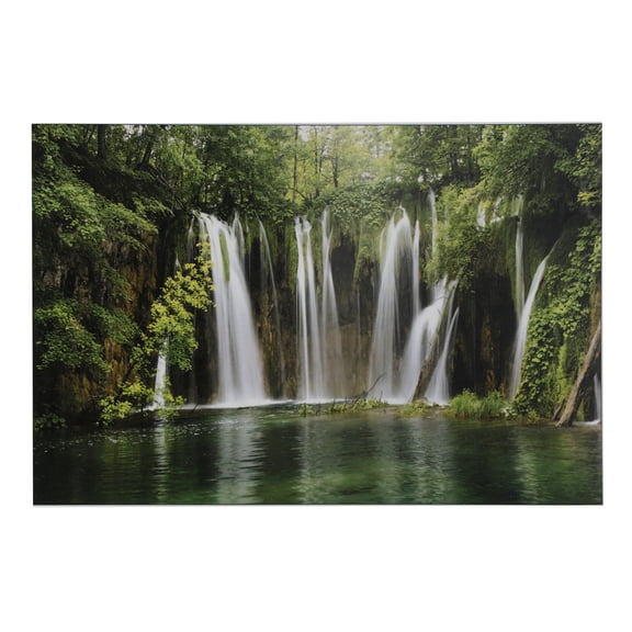 Bm Traders Vastu Lucky Waterfall Wall Sticker Poster Print Without Frame (24 X 48 Inch) OR ( 2 X 4 Feet) Art Dcor Only Poster