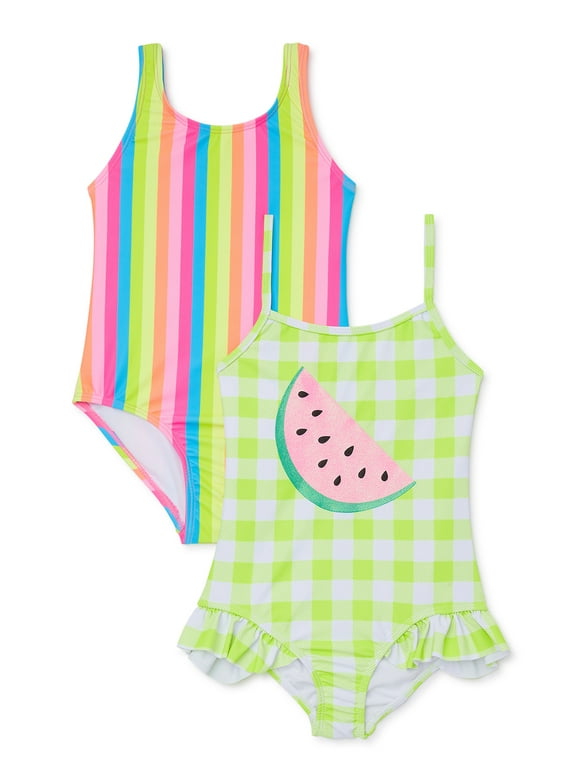 Graphic One Piece Swimsuits