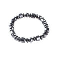 thumbnail image 1 of Bmisegm 8Mm Round Black Iron Stone Bracelet for Women Men Bracelets Black, 1 of 3