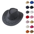 thumbnail image 1 of Bmisegm Baby Cowboy Hat Kids Cowboy Hat for Themed Parties Dress Up and Halloween Toddler Hats Grey,One Size, 1 of 3
