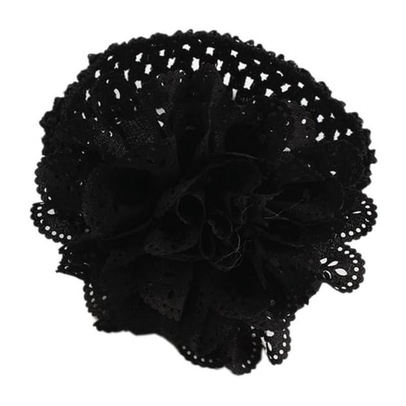 Bmisegm Baby Girl Headbands Floral Lace Knot Headwear for Kids Toddler Girls Hair Accessory Hair Scarf 0-3T Black,One Size